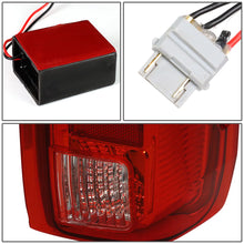 Load image into Gallery viewer, 90-97 Ford F-150/F-250/F-350/Bronco LED Tail Lights Chrome/Red
