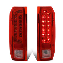 Load image into Gallery viewer, 90-97 Ford F-150/F-250/F-350/Bronco LED Tail Lights Chrome/Red