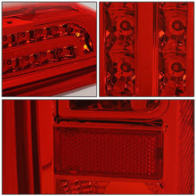 Load image into Gallery viewer, 90-97 Ford F-150/F-250/F-350/Bronco LED Tail Lights Chrome/Red