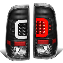Load image into Gallery viewer, 97-07 Ford F-150 F-250 F-350 C-Bar 3D LED Tail Lights Black/Clear