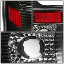 Load image into Gallery viewer, 97-07 Ford F-150 F-250 F-350 C-Bar 3D LED Tail Lights Black/Clear