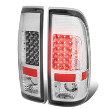 Load image into Gallery viewer, 97-07 Ford F-150 F-250 F-350 F-450 F-550 LED Tail Lights Chrome