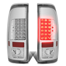 Load image into Gallery viewer, 97-07 Ford F-150 F-250 F-350 F-450 F-550 LED Tail Lights Chrome