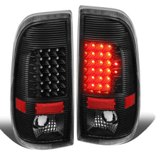 Load image into Gallery viewer, 08-16 Ford F-250/F-350/F-450/F-550 Super Duty LED Tail Lights Black/Clear