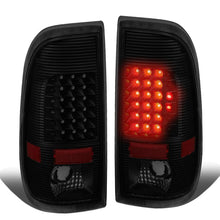Load image into Gallery viewer, 08-16 Ford F-250 F-350 F-450 F-550 Super Duty LED Tail Lights Black/Smoke