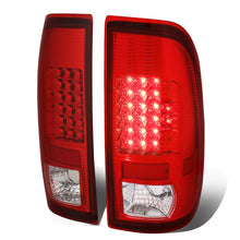 Load image into Gallery viewer, 08-16 Ford F-250/F-350/F-450/F-550 Super Duty LED Tail Lights Chrome