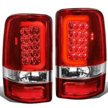 Load image into Gallery viewer, 00-06 Chevy Tahoe Suburban GMC Yukon C-Bar 3D U-Halo LED Tail Lights