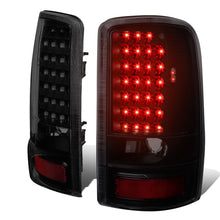 Load image into Gallery viewer, 2000-2006 Chevy Tahoe Suburban GMC Yukon LED Tail Lights Black Smoke