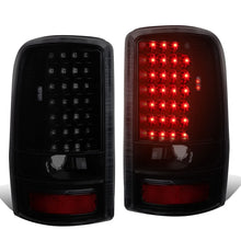 Load image into Gallery viewer, 2000-2006 Chevy Tahoe Suburban GMC Yukon LED Tail Lights Black Smoke
