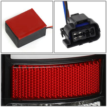Load image into Gallery viewer, 07-14 GMC Sierra 3D LED Tail Lights Black Clear