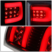 Load image into Gallery viewer, 07-14 GMC Sierra 3D LED Tail Lights Black Clear