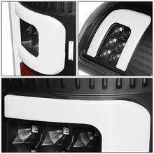 Load image into Gallery viewer, 07-14 GMC Sierra 3D LED Tail Lights Black Clear