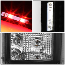 Load image into Gallery viewer, 07-14 GMC Sierra 3D LED Tail Lights Black Clear