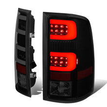 Load image into Gallery viewer, 07-14 GMC Sierra 3D LED Tail Lights - Black Smoke