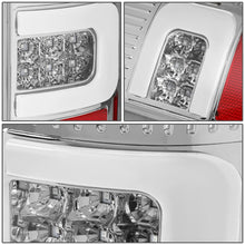 Load image into Gallery viewer, 07-14 GMC Sierra 1500/2500HD/3500HD 3D LED Tail Lights Chrome/Clear
