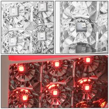 Load image into Gallery viewer, 07-14 GMC Sierra 1500/2500HD/3500HD 3D LED Tail Lights Chrome/Clear