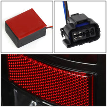 Load image into Gallery viewer, 07-14 GMC Sierra LED Tail Lights Black Clear