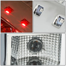 Load image into Gallery viewer, 2007-2014 GMC Sierra LED Tail Lights - Chrome/Clear