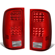Load image into Gallery viewer, 07-14 GMC Sierra LED Tail Lights Chrome/Red