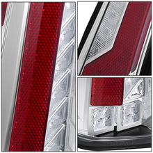 Load image into Gallery viewer, 07-14 Chevrolet Tahoe / GMC Yukon Full LED Tail Lights Chrome Clear