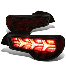 Load image into Gallery viewer, 13-17 Subaru BRZ Black Housing Smoke Lens Tail Lights