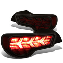Load image into Gallery viewer, 13-17 Subaru BRZ Black Housing Smoke Lens Tail Lights
