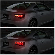 Load image into Gallery viewer, 13-17 Subaru BRZ Black Housing Smoke Lens Tail Lights