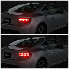 Load image into Gallery viewer, 13-17 Subaru BRZ Chrome Housing Clear Lens Tail Lights