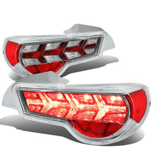Load image into Gallery viewer, 2013-2017 Subaru BRZ Chrome Clear Tail Lights
