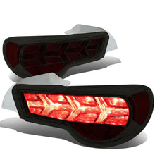 Load image into Gallery viewer, 13-17 Subaru BRZ Chrome Housing Smoke Lens Tail Lights