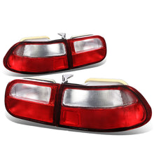 Load image into Gallery viewer, 92-95 Honda Civic 2/3-Door Red Clear Tail Lights