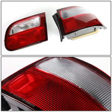 Load image into Gallery viewer, 92-95 Honda Civic 2/3-Door Red Clear Tail Lights