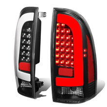 Load image into Gallery viewer, 2005-2015 Toyota Tacoma L-Bar Style 3D LED Tail Lights - Black/Clear