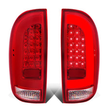 Load image into Gallery viewer, 2005-2015 Toyota Tacoma L-Bar Style 3D LED Tail Lights Chrome/Red