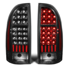 Load image into Gallery viewer, 2005-2015 Toyota Tacoma LED Tail Lights - Black/Clear
