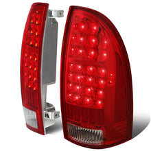 Load image into Gallery viewer, 2005-2015 Toyota Tacoma LED Tail Lights - Chrome Red
