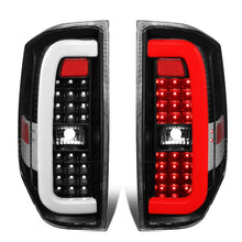 Load image into Gallery viewer, 14-18 Toyota Tundra Tube Bar Style 3D LED Tail Lights - Black/Clear