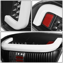 Load image into Gallery viewer, 14-18 Toyota Tundra Tube Bar Style 3D LED Tail Lights - Black/Clear
