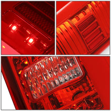 Load image into Gallery viewer, 14-18 Toyota Tundra Tube Bar Style 3D LED Tail Lights Chrome/Red