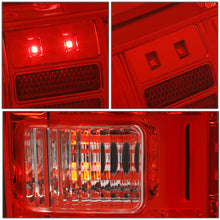 Load image into Gallery viewer, 2014-2018 Toyota Tundra Full LED Tail Lights - Chrome/Red