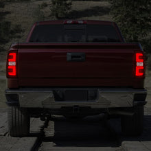 Load image into Gallery viewer, 14-19 Chevy Silverado / GMC Sierra Smoked Red Tail Lights