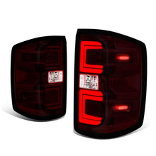 Load image into Gallery viewer, 14-19 Chevy Silverado / GMC Sierra Smoked Red Tail Lights