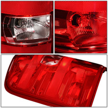 Load image into Gallery viewer, 2007-2013 Chevrolet Silverado Red Clear Tail Light Left