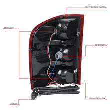 Load image into Gallery viewer, 2007-2013 Chevrolet Silverado Red Clear Tail Light - Right Side