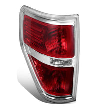 Load image into Gallery viewer, 2009-2014 Ford F-150 Right Tail Light - Chrome/Red