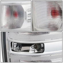 Load image into Gallery viewer, 09-14 Ford F-150 Chrome Clear Lens Tail Lights with Red Bulb