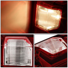 Load image into Gallery viewer, 2019-2024 Chevrolet Silverado 1500 LED Dark Red Tail Lights