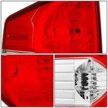 Load image into Gallery viewer, 2014-2021 Toyota Tundra Passenger Side Tail Light Red Clear Lens