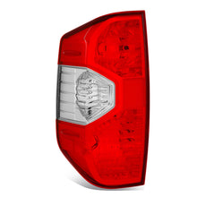Load image into Gallery viewer, 2014-2021 Toyota Tundra Passenger Side Tail Light Red Clear Lens