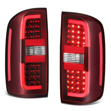 Load image into Gallery viewer, 2015-2022 Chevrolet Colorado Black LED Tail Lights Red Clear Lens